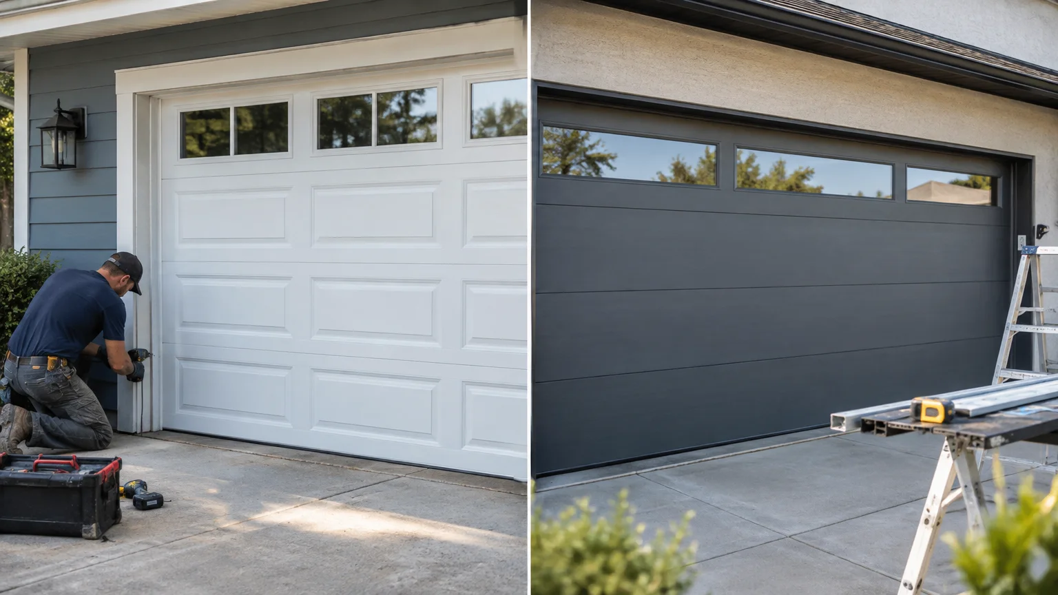 Short Panel vs Long Panel Garage Doors: Which Fits Best?