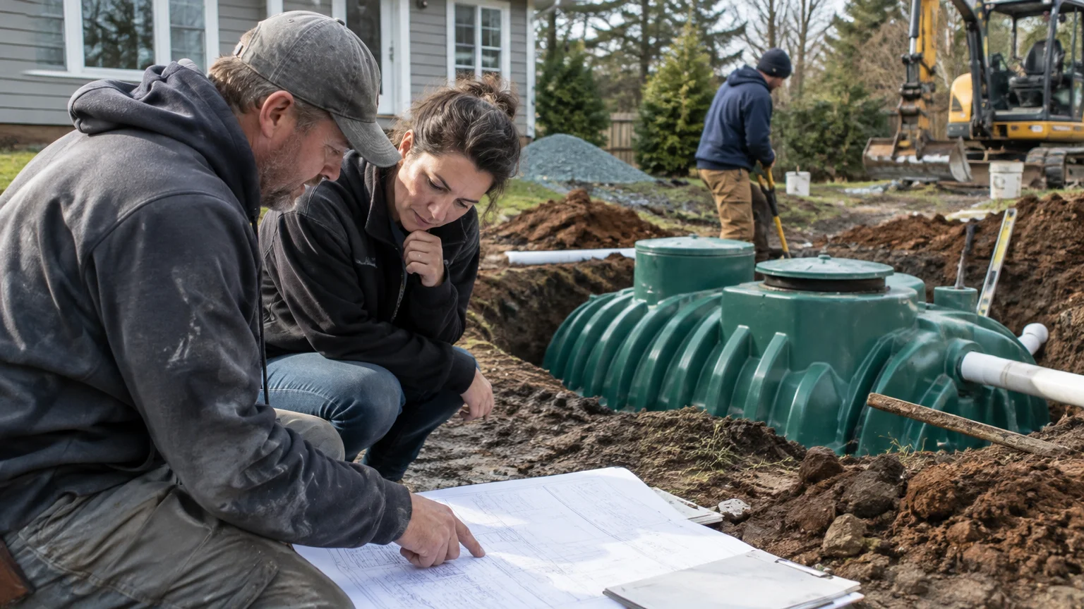 Septic tank installation: site evaluation and local rules for Anderson How much to get septic tank installed in Anderson: pumps, treatment units, or advanced designs