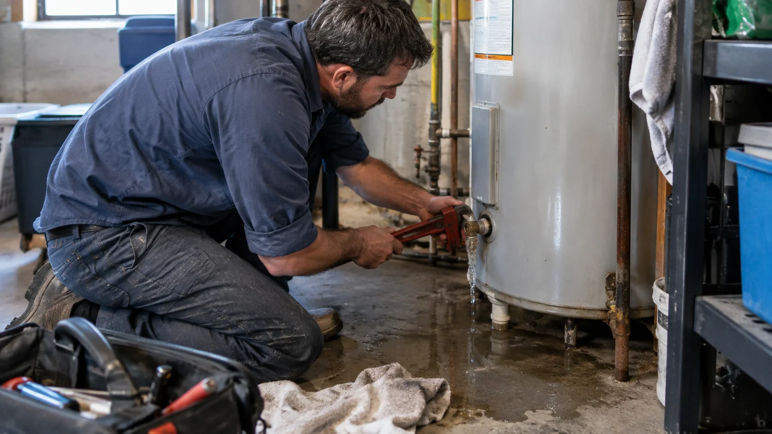 What counts as a plumbing emergency – Signs of a dangerous or failing water heater