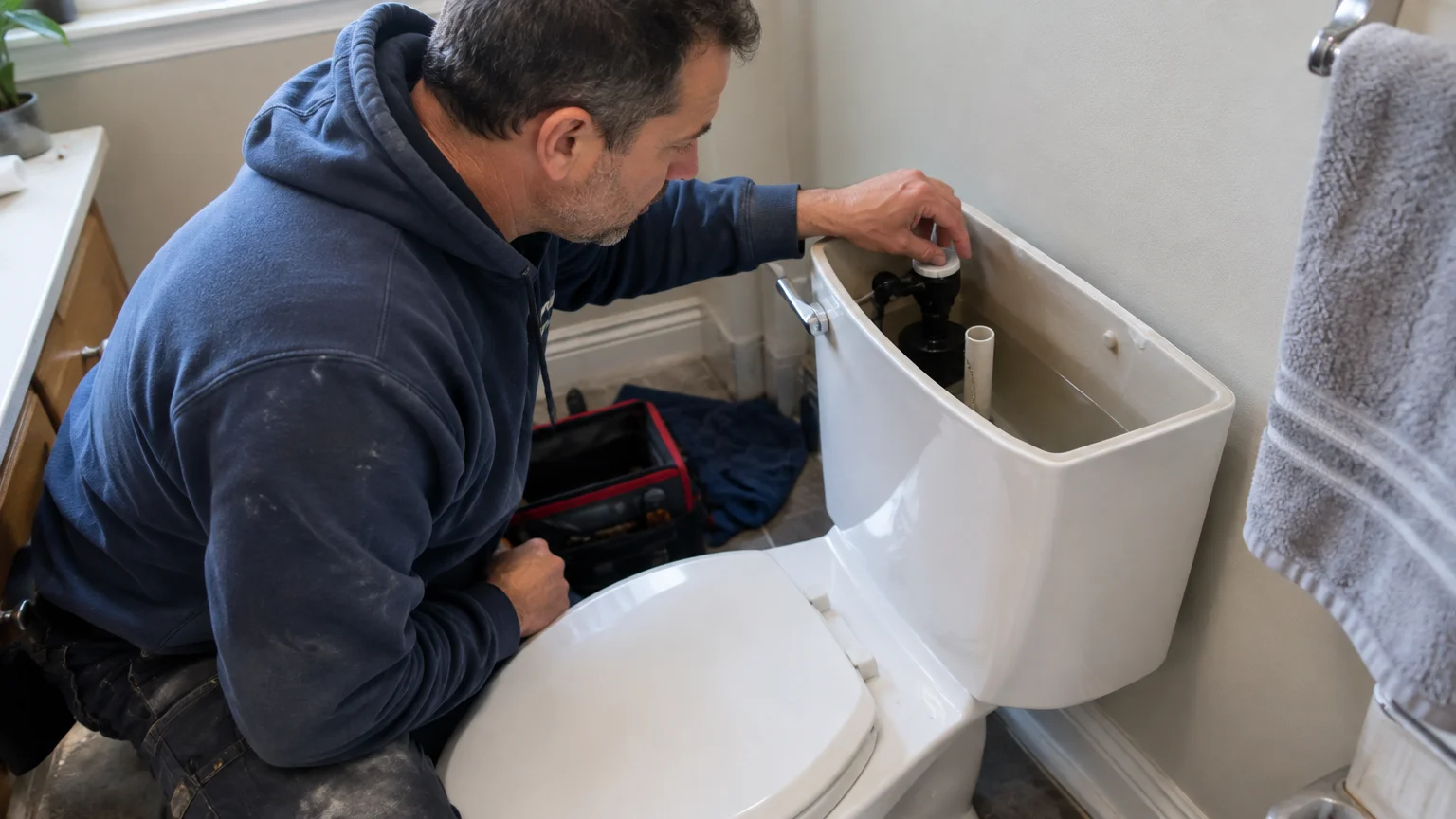 Why Your Toilet Keeps Running: Causes, Checks, and Fixes Toilet keeps running – How ongoing water flow affects the bathroom and plumbing system in Lewisville, TX