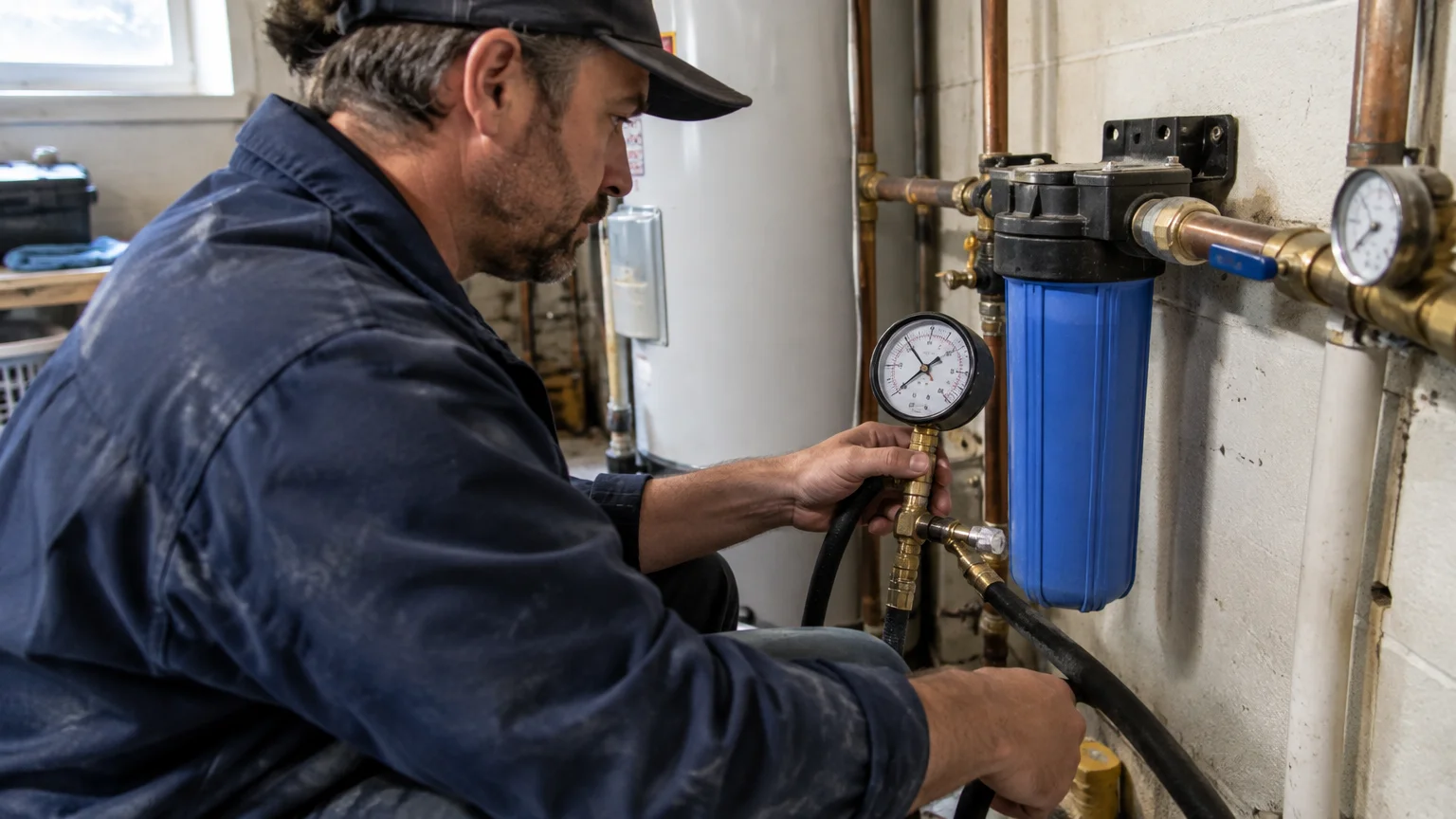 Low water pressure in Highland Village homes; tanks, pumps, and municipal supply conditions discussed