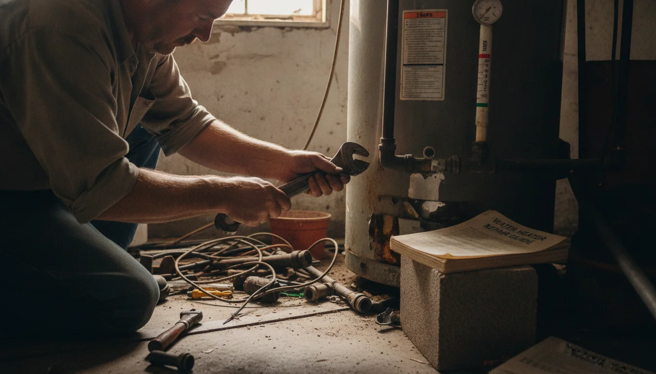 Featured image for No Hot Water? 7 Likely Water Heater Problems and When to Call — Denton Texas Plumbing, Denton TX