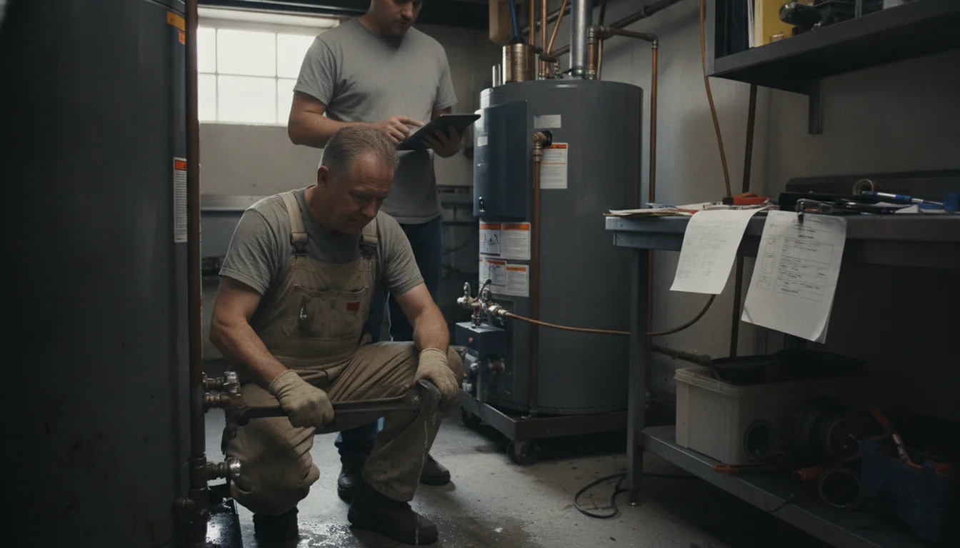 Clayton Guide: decide on commercial water heater repair or replacement with local plumber insights
