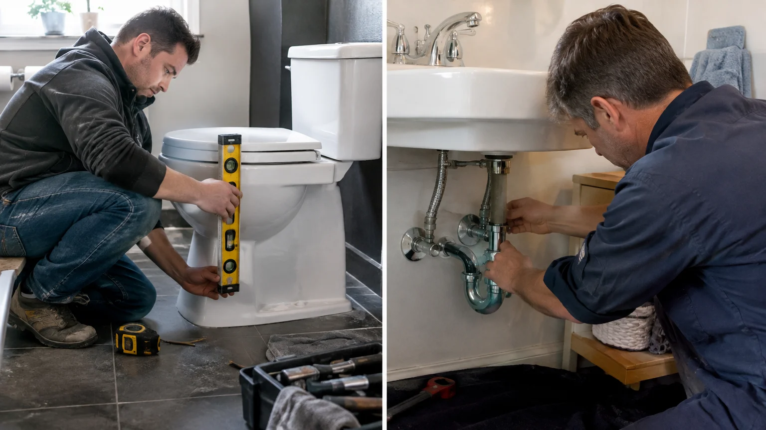 Diy fixture installation vs plumber – Testing connections and checking for leaks afterward