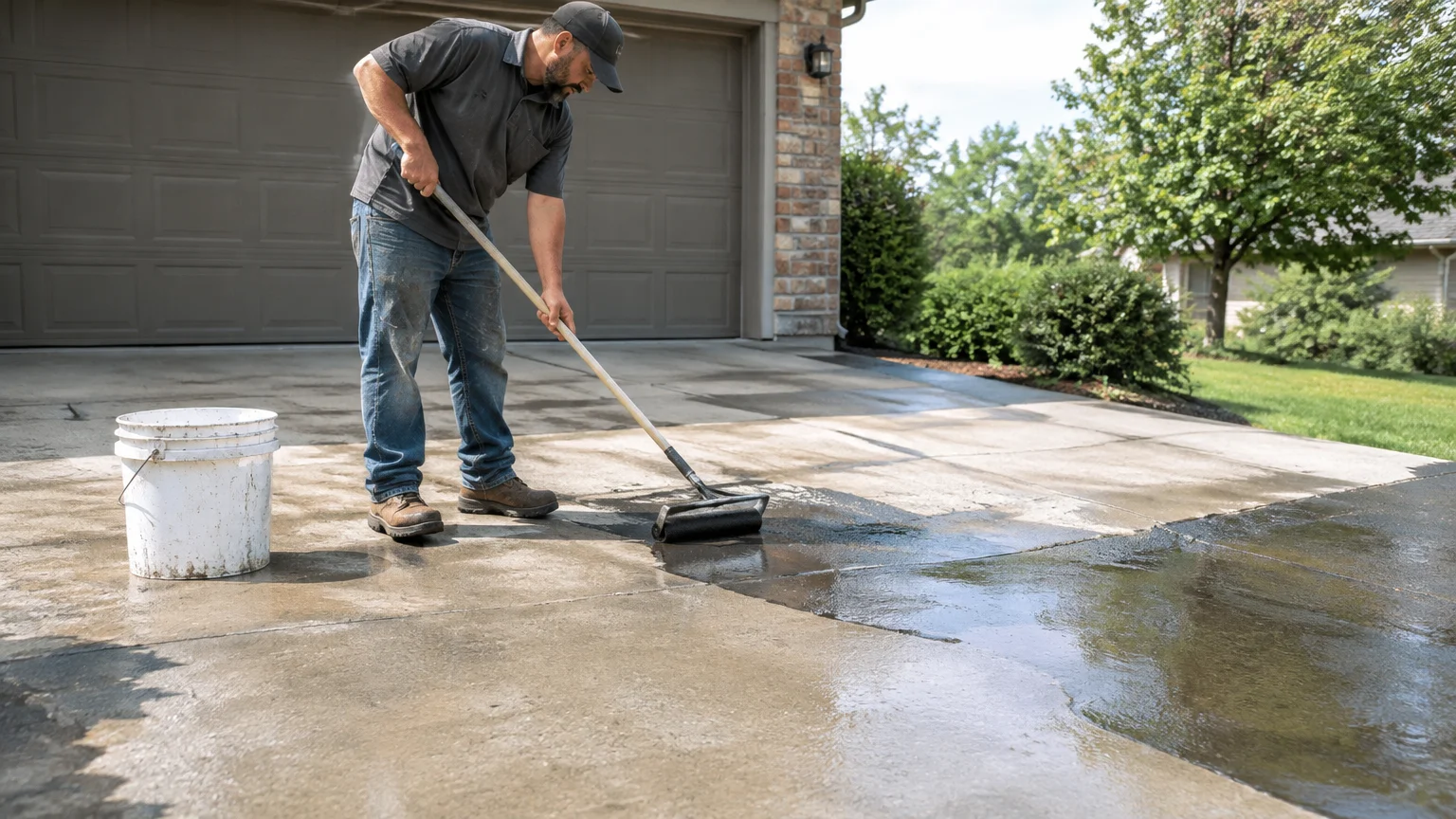Concrete sealing impact on durability and appearance