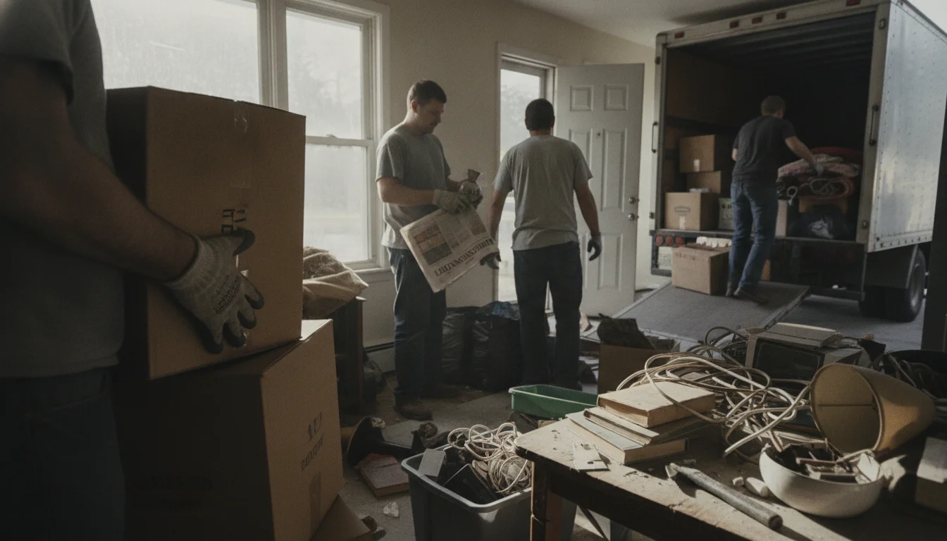 What a House Cleanout Service Includes