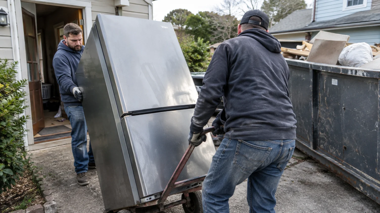 Appliance Pickup vs Dumpster Rental: Best Choice for Heavy Items