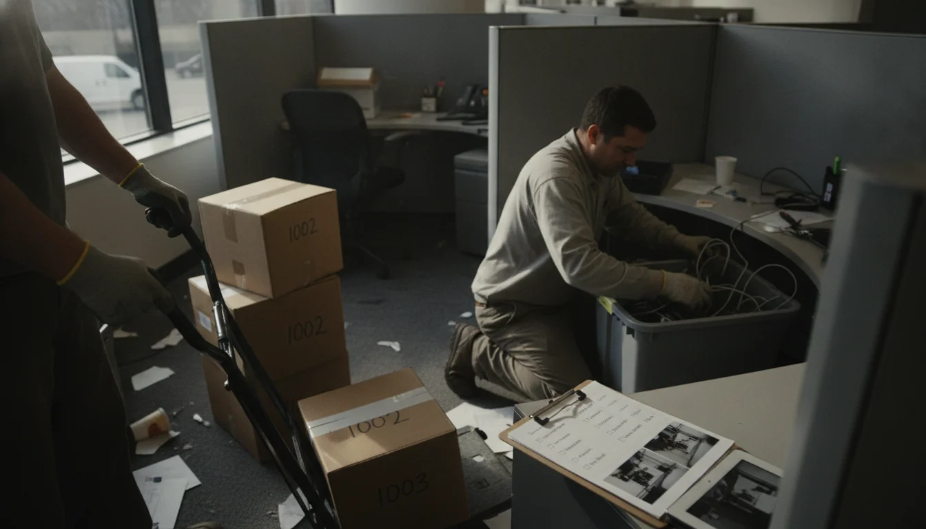 Office Cleanout Service: What’s Included, How It Works
