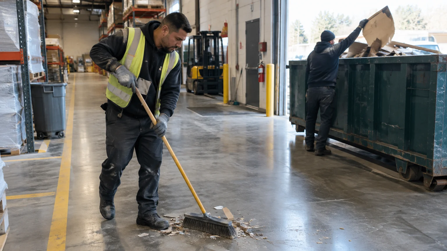 Warehouse Cleanup vs Dumpster Rental: Which Is Better for Business?
