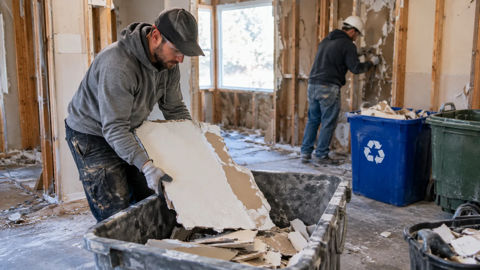 What Is Included in a Drywall Removal Service?