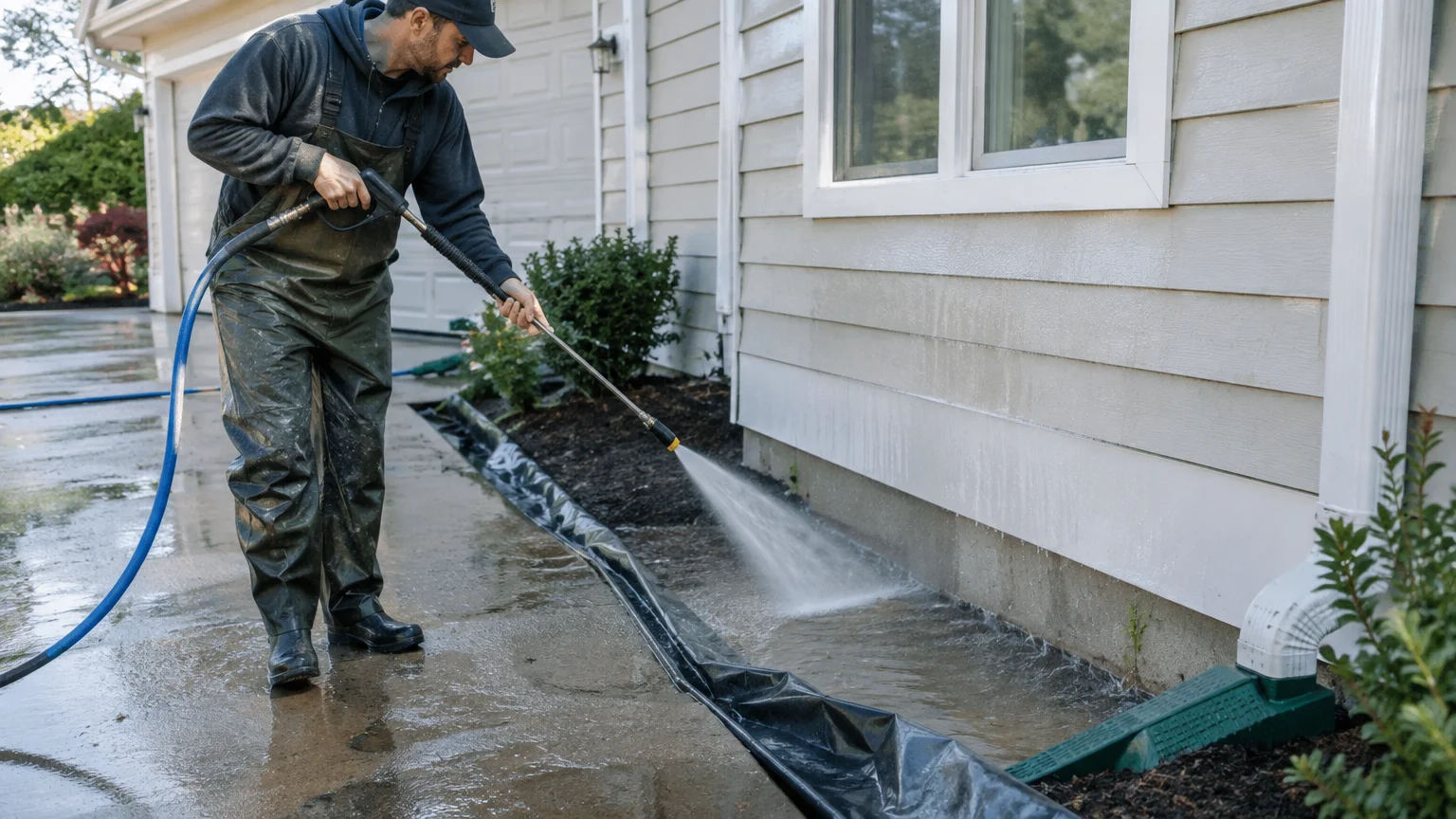 What to expect from a pressure washing service: typical cleaning sequence