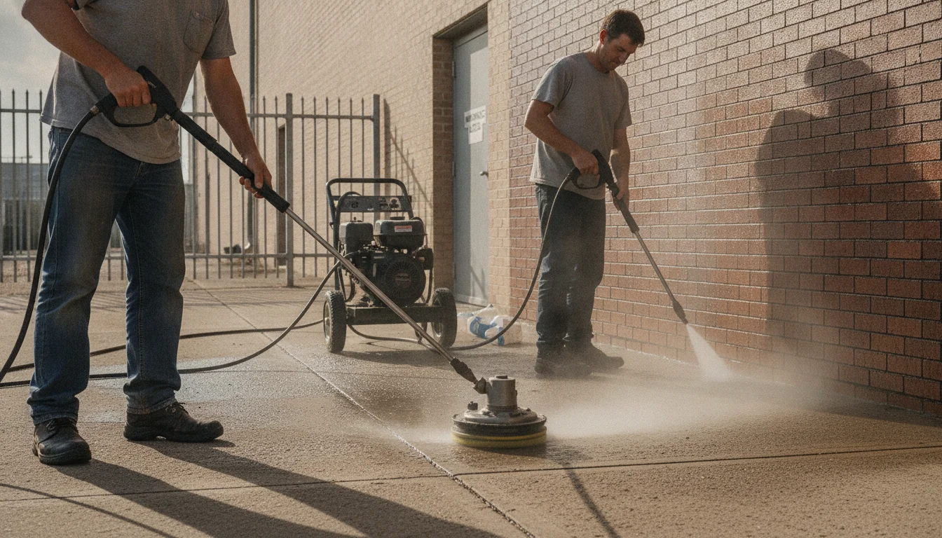Pressure Washing vs Power Washing in Sandy Springs by Pressure Washing Sandy Springs