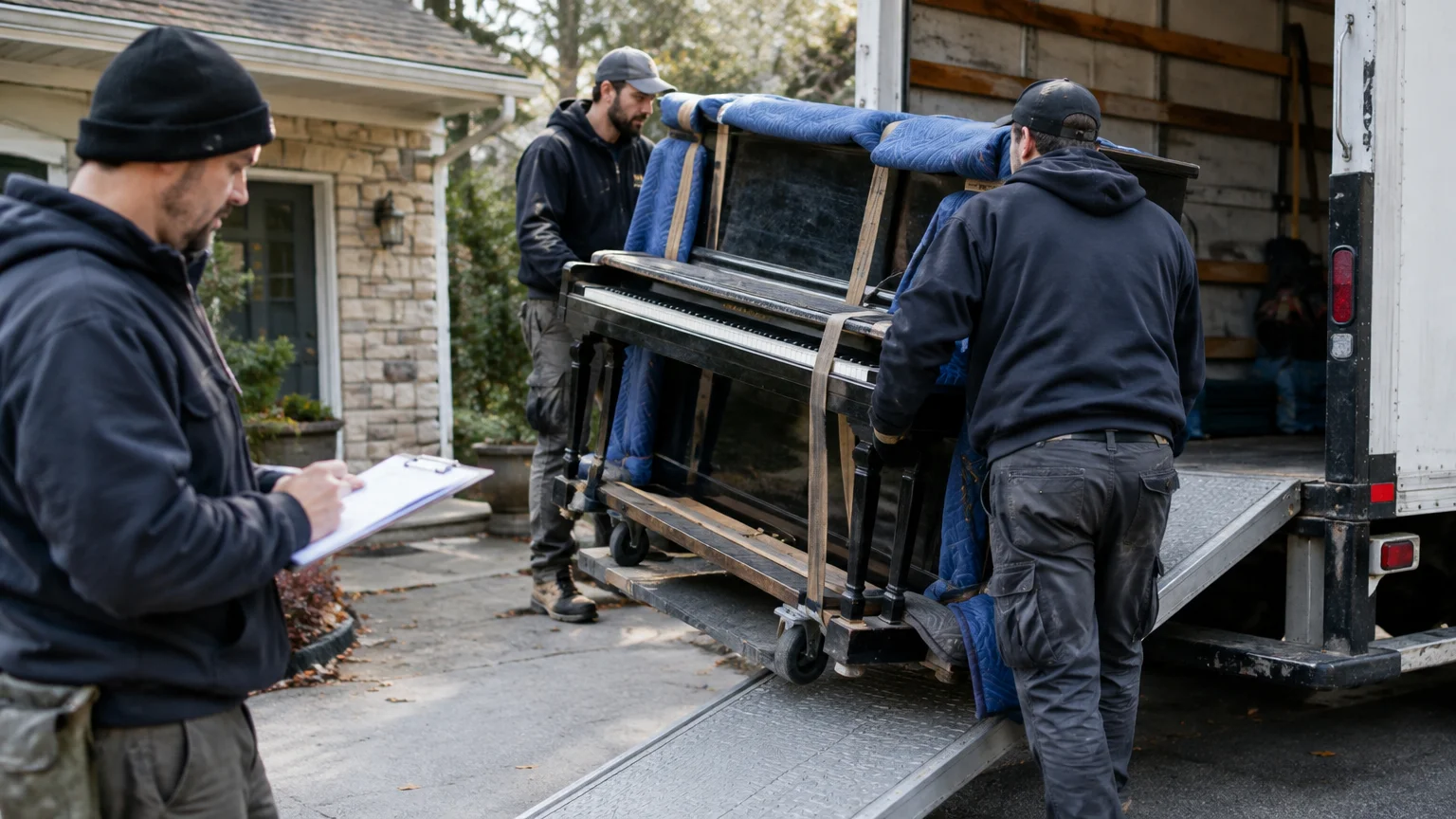 How much does it cost to move piano in Asheville – packing, protection, loading, transport, and placement