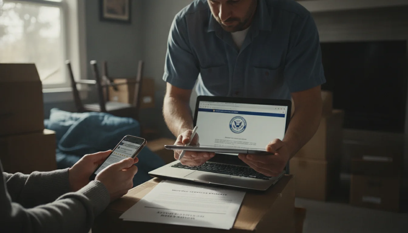 Verify movers on the FMCSA site in Kingsport Verify movers on the FMCSA site; check consistent reviews; confirm matching business name and address
