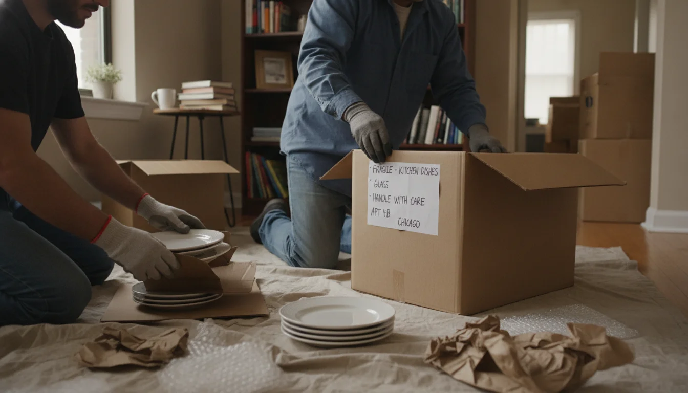 How to Pack Dishes: A Pro Guide from Youngstown Movers