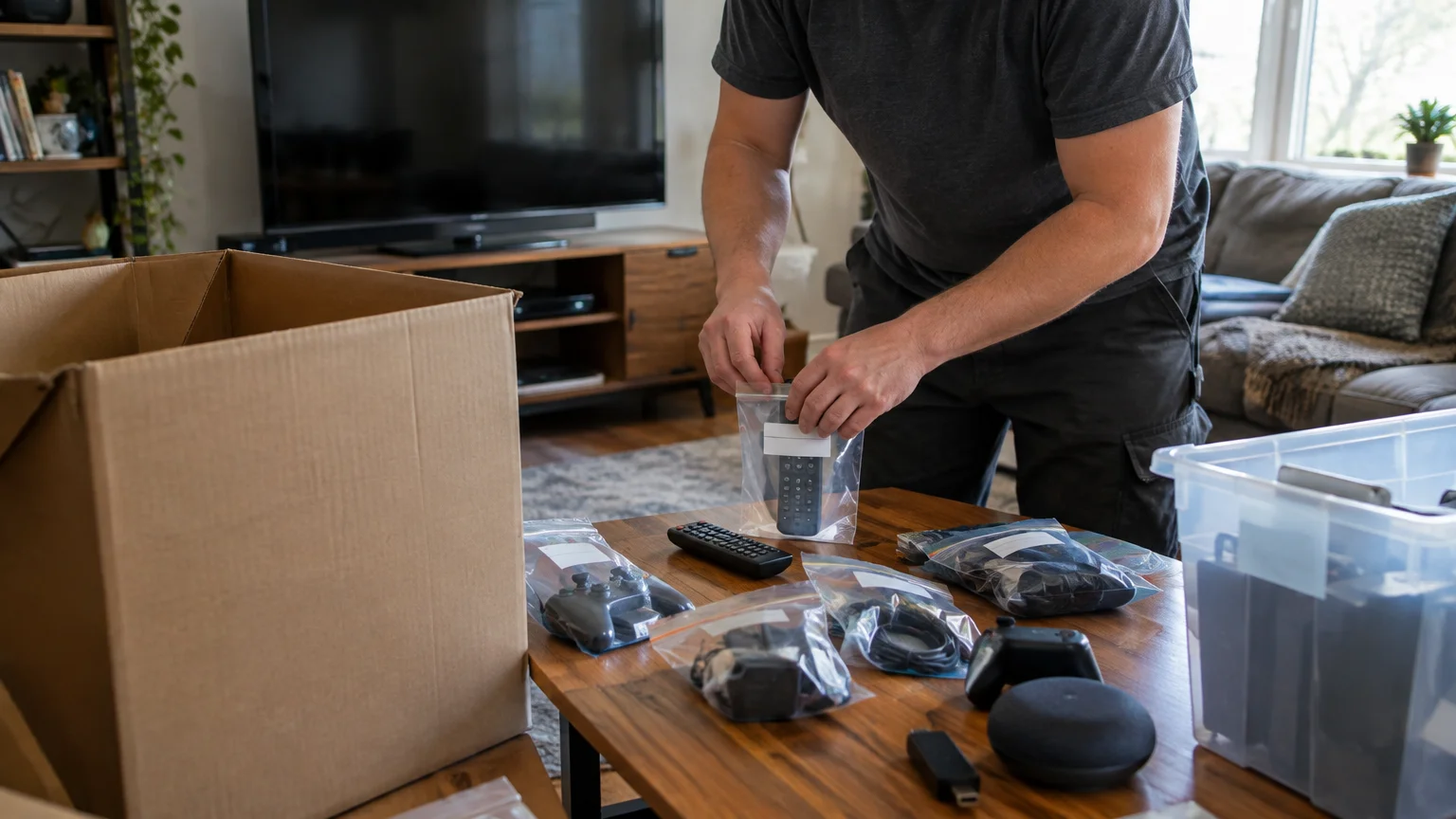 How to Pack a TV Safely Using TV Moving Boxes