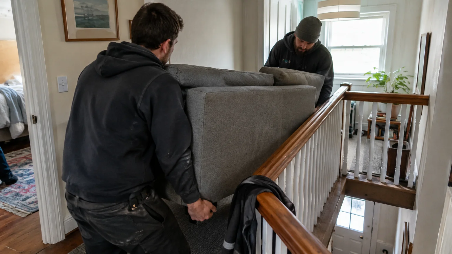 How to Move a Couch Through a Door Safely
