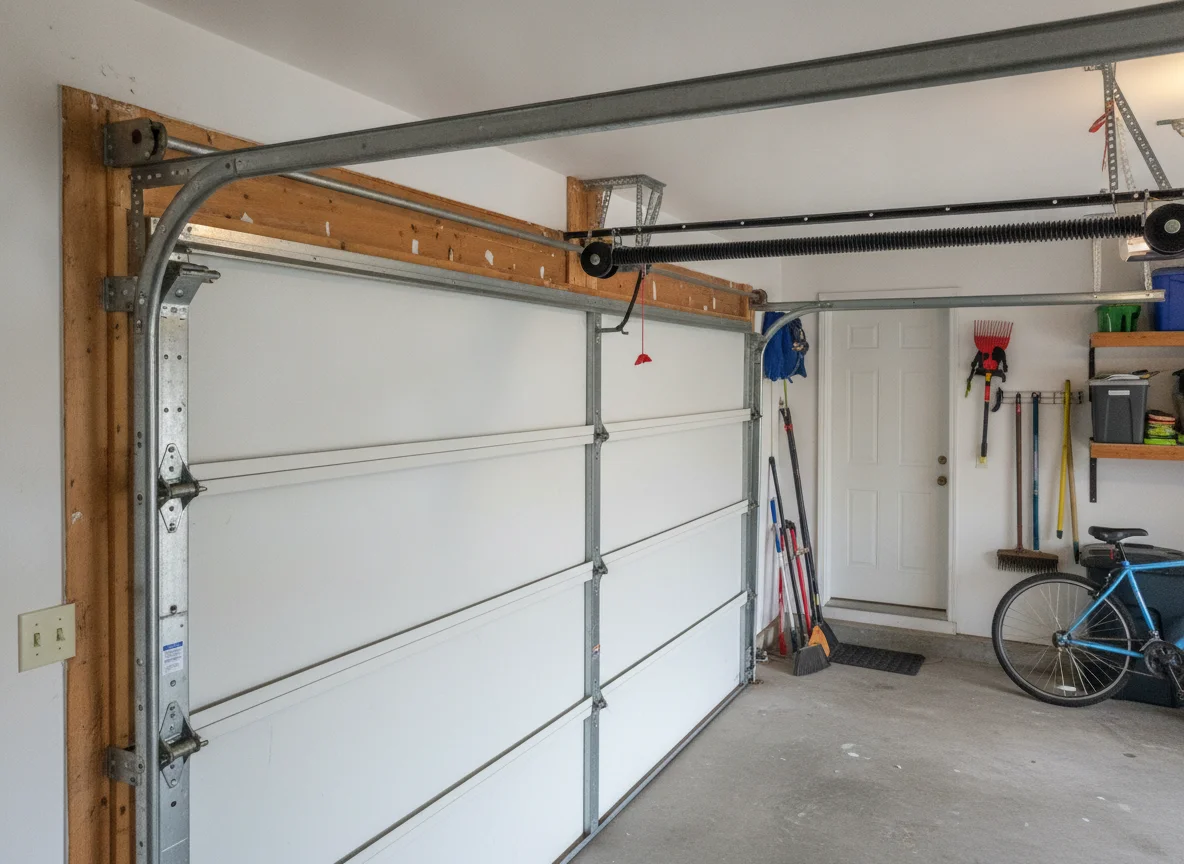 Garage door hardware ready for a tune-up