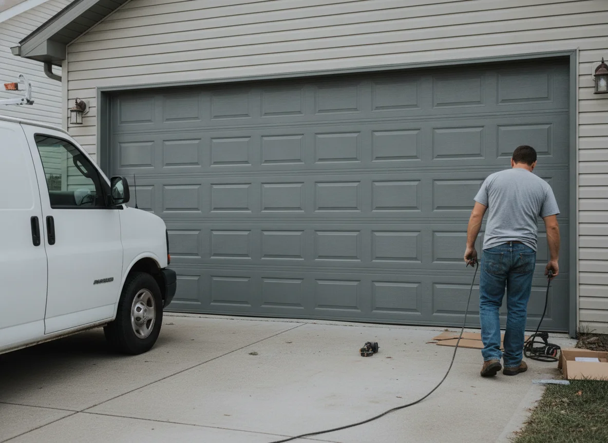 New garage door on a home in {{area.main}}